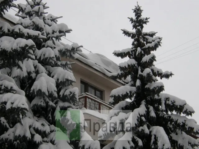 Крига і сніг – смертельна загроза для франківчан (Фоторепортаж) — фото 2