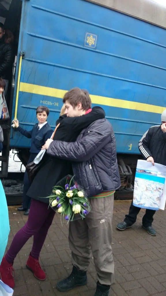 Олександр Костур повернувся додому після трьох тижнів перебування у Лук'янівському СІЗО (Фоторепортаж) + (Відео) — фото 5