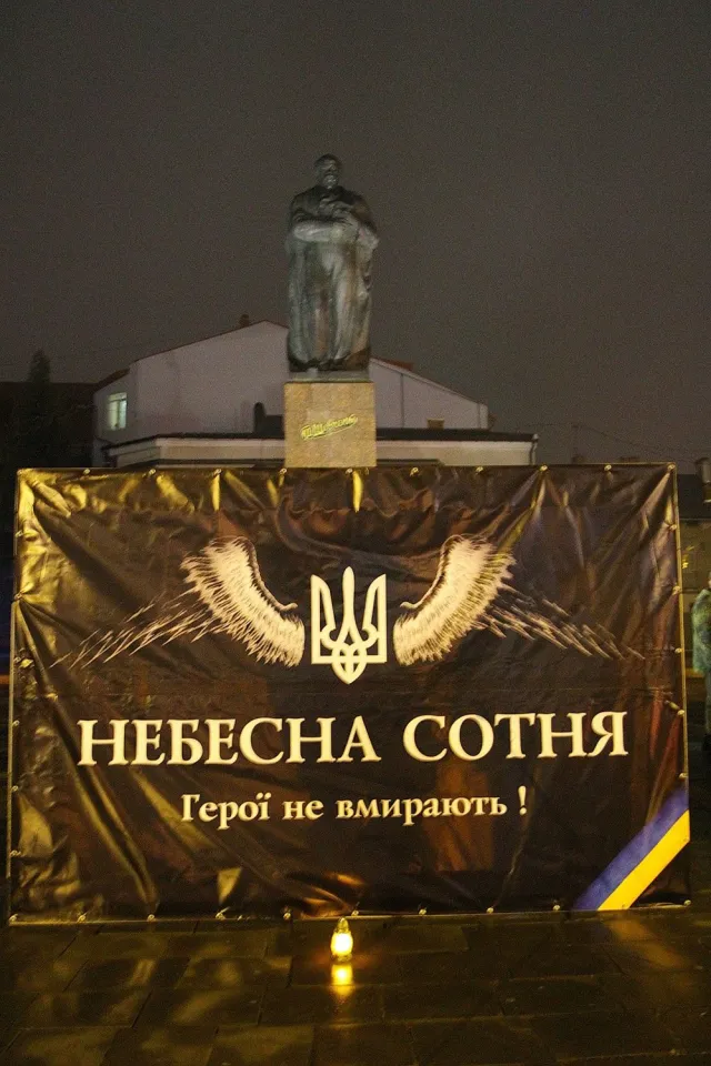 У місті Надвірна організувала Віче-реквієм: пам’яті «Небесної Сотні» (Фоторепортаж) — фото 5