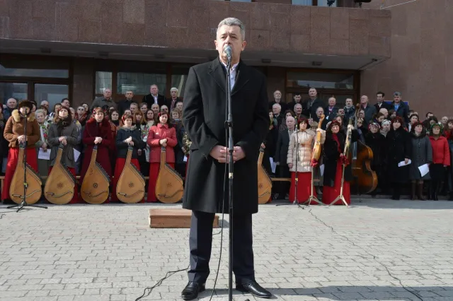В Івано-Франківську відзначили 200-річчя з дня народження українського поета Тараса Шевченка (Фоторепортаж) — фото 8