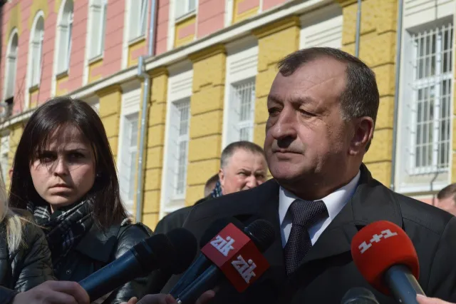 Прикарпатські міліціонери підтримали кандидатуру Володимира Сміха на посаду начальника УМВС в Івано-Франківській області (Фоторепортаж) + (Відео) — фото 4