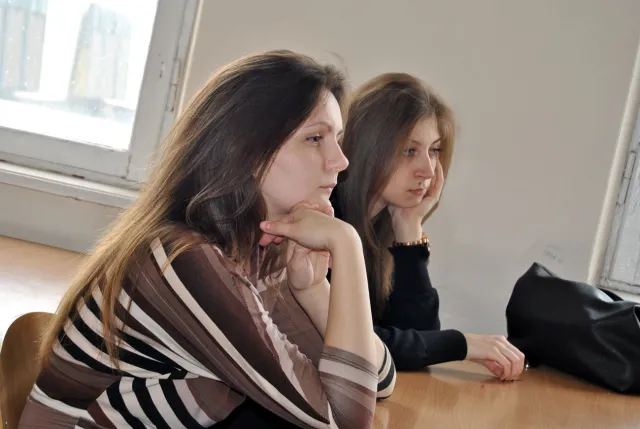Студенти зустрілись із колишніми військовослужбовцями однієї з Севастопольських частин (Фоторепортаж) — фото 4