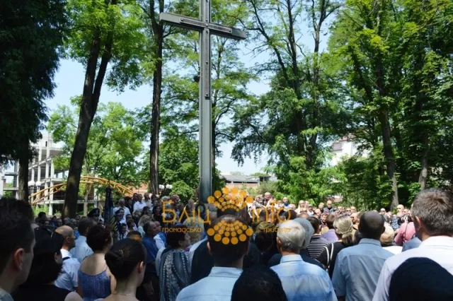 У Меморіальному сквері поховали прикарпатського «беркутівця» Михайла Шемегінського (Фоторепортаж) — фото 4