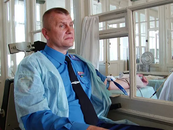 Міліціонери Івано-Франківська здали кров для хворих, які потребують підтримки і допомоги (Фото) — фото 1