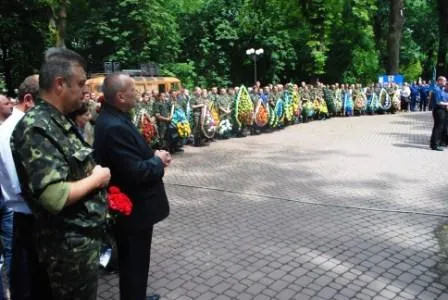 Начальника штабу 5 батальйону поховали на Алеї слави (ФОТО) — фото 2