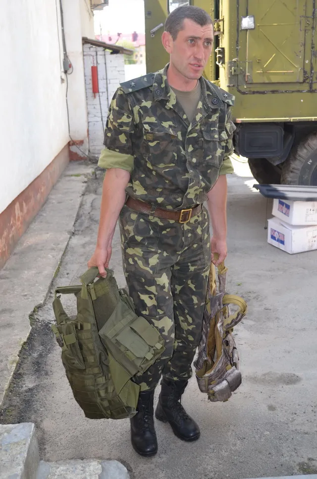 Військові 5-го батальйону територіальної оборони укомплектовані бронежилетами на 100% — фото 3