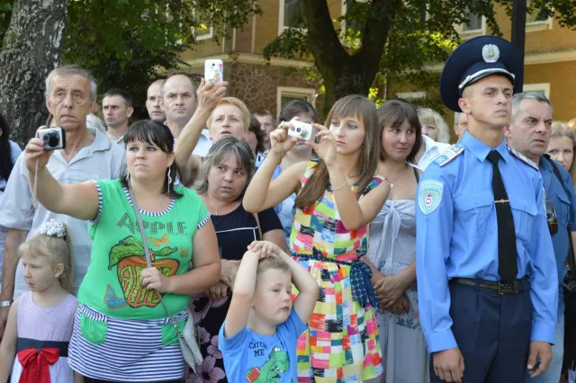 120 новобранців батальйону спеціального призначення «Івано-Франківськ» урочисто прийняли присягу (Фоторепортаж) — фото 4