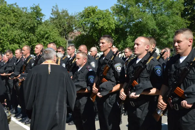 120 новобранців батальйону спеціального призначення «Івано-Франківськ» урочисто прийняли присягу (Фоторепортаж) — фото 5