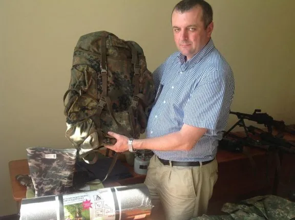 Спецбатальйон «Івано-Франківськ» у зону АТО відправлять у повній екіпіровці (Фото) + (Відео) — фото 1