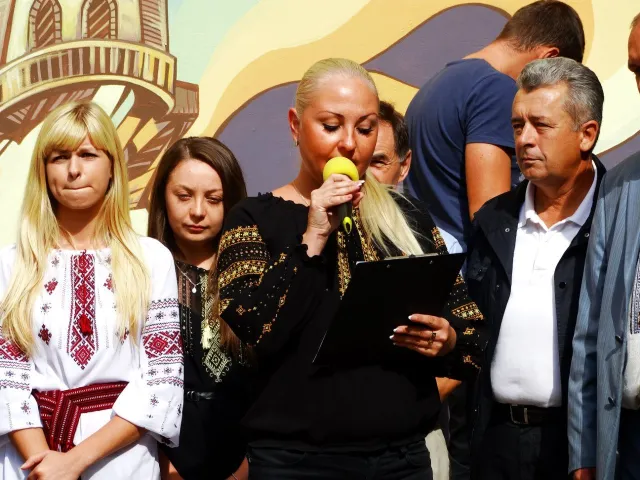 В Івано-Франківську відбулося урочисте відкриття панорамного панно «Україна Єдина» (Фоторепортаж) — фото 3