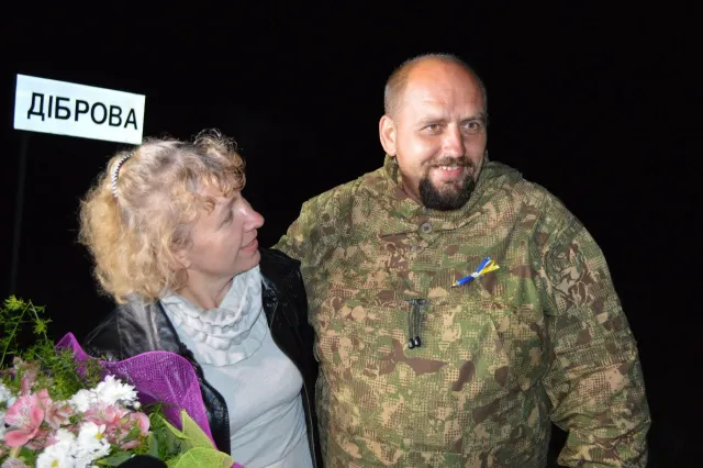 На Прикарпатті зустріли 5-й батальйон (Фоторепортаж) + (Відео) — фото 8