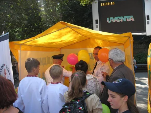 Сьогодні в місті пройшла акція «Безпека дітей в руках батьків» (Фоторепортаж) + (Відео) — фото 6