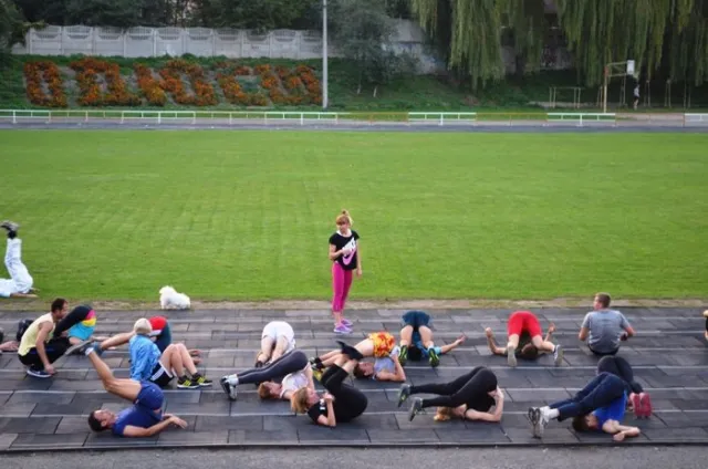 Титулована спринтерка показала майстер-клас з бігу для франківців (Фоторепортаж) — фото 2