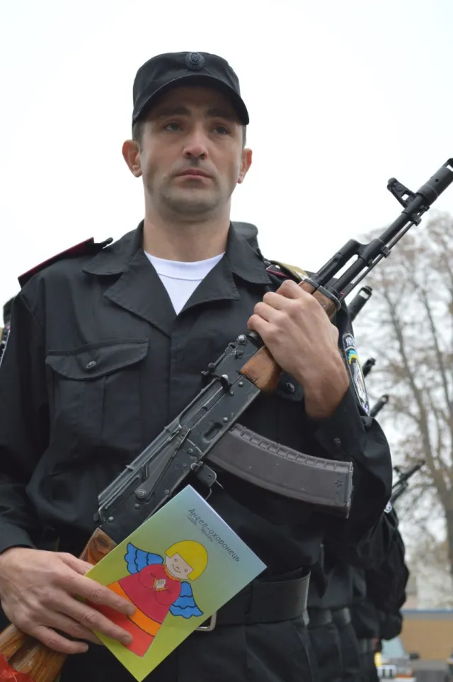 20 бійців батальйону спеціального призначення Івано-Франківськ прийняли присягу (Фоторепортаж) — фото 6