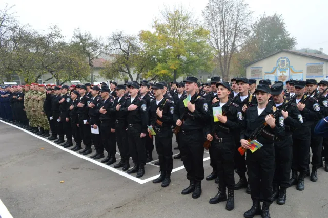 20 бійців батальйону спеціального призначення Івано-Франківськ прийняли присягу (Фоторепортаж) — фото 8