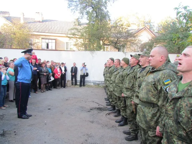 Спецбатальйон «Івано-Франківськ» знову відправився на Схід (Фоторепортаж) + (Відео) — фото 1
