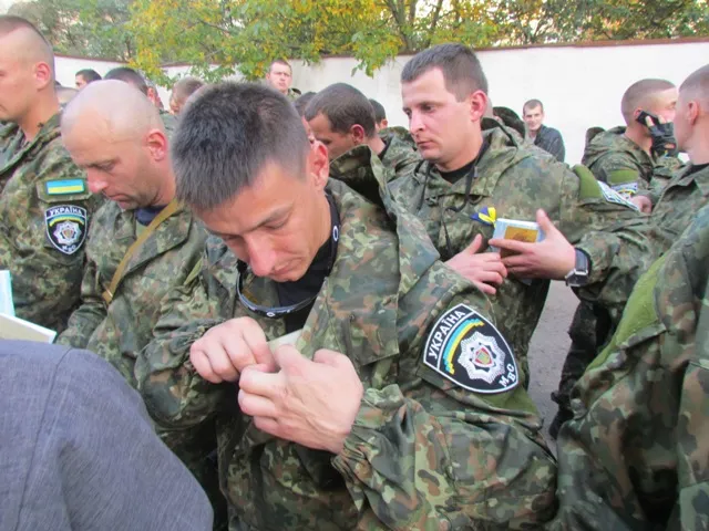Спецбатальйон «Івано-Франківськ» знову відправився на Схід (Фоторепортаж) + (Відео) — фото 3