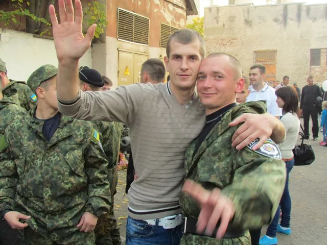 Спецбатальйон «Івано-Франківськ» знову відправився на Схід (Фоторепортаж) + (Відео) — фото 6