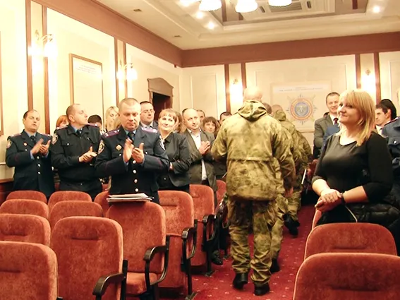 Міліціонери повенрнулися із зони АТО — фото 1