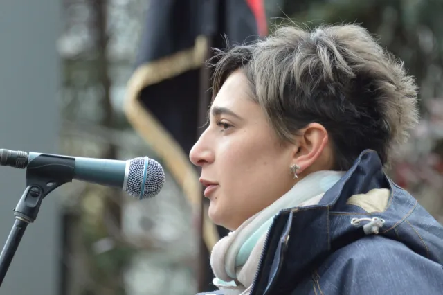 Тисячі іванофранківців знову вийшли на Майдан із нагоди річниці Революції гідності (Фоторепортаж) — фото 7