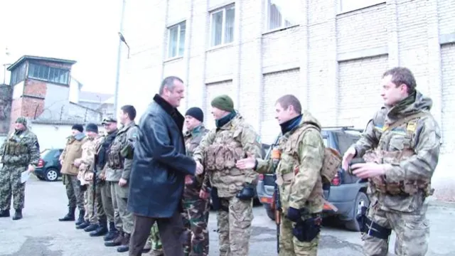 Франківські міліціонери-добровольці знову поїхали у зону АТО (Фото) — фото 1