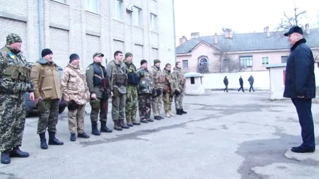 Франківські міліціонери-добровольці знову поїхали у зону АТО (Фото) — фото 3