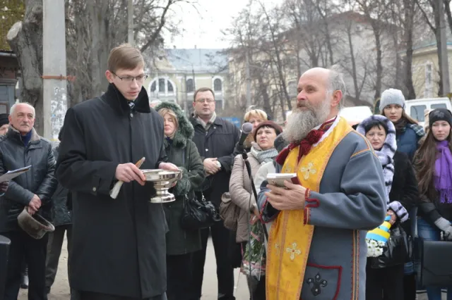 На Вовчинецькій встановили анотаційну дошку івано-франківському художнику Миколі Більчуку (Фоторепортаж) — фото 6