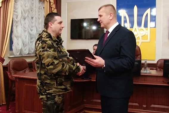 Франківські міліціонери повернулись із зони АТО (Фото) — фото 1