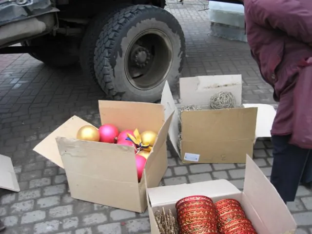 Біля ратуші з ялинок знімають прикраси (Фото) — фото 4
