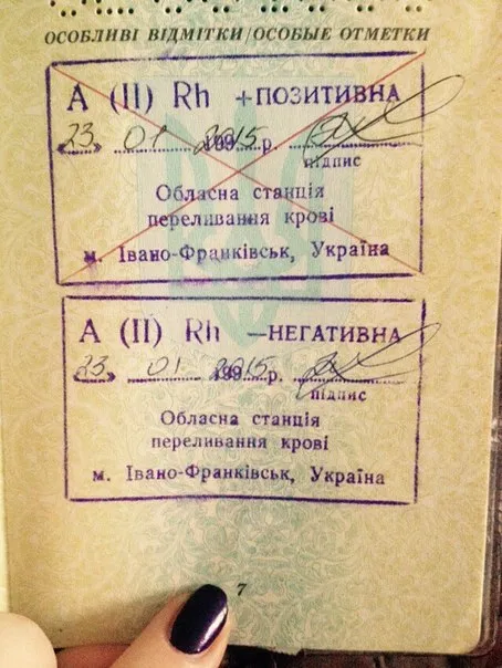 В обласній станції переливання крові переплутали резус фактор донорки — фото 1