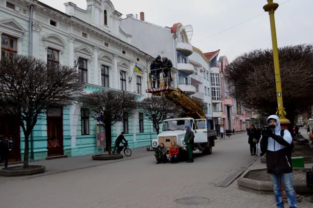 В Івано-Франківську студенти знімають патріотичне кіно (Фоторепортаж) — фото 4