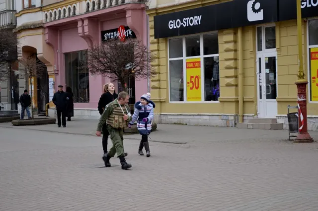 В Івано-Франківську студенти знімають патріотичне кіно (Фоторепортаж) — фото 5