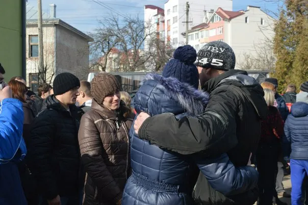 На військові навчання відправили 25 мобілізованих франківців (фоторепортаж) — фото 8