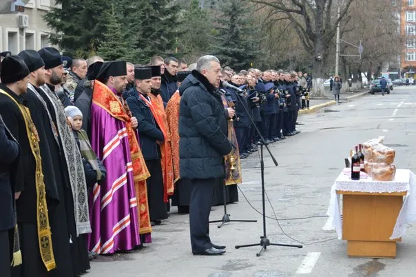 У Франківську провели панахиду за трьома загиблими бійцями батальйону «Івано-Франківськ» (фоторепортаж) — фото 4