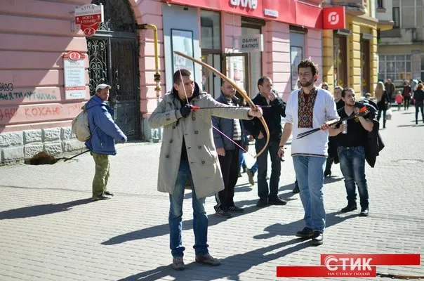 Іванофранківці розстріляли Путіна (фото) — фото 1