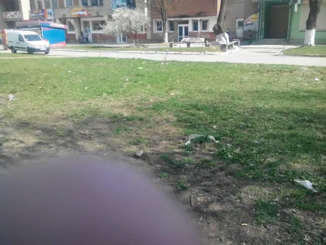 Комунальники прибрали не все місто - на Вовчинецькій вітер "ганяє" сміття (фото) — фото 2