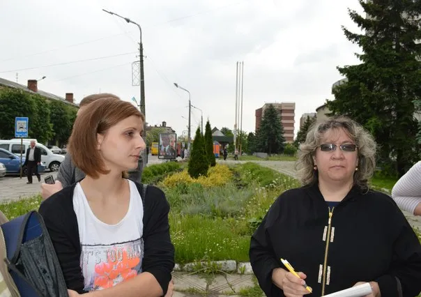 Жертвам квартирного обману не вдалося провести пікет (фото) — фото 1