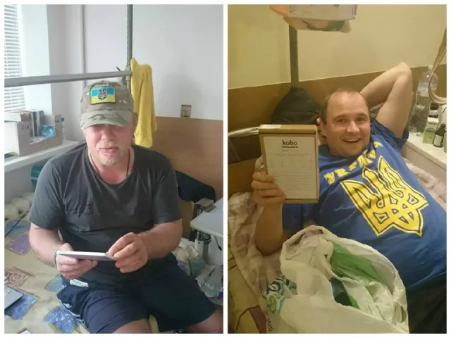 Франківські волонтери передали пораненим бійцям АТО електронні книги (фото) — фото 2