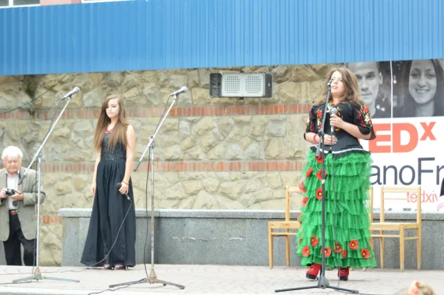Святкування Дня Конституції у Франківську виявилося малолюдним (фото) — фото 10