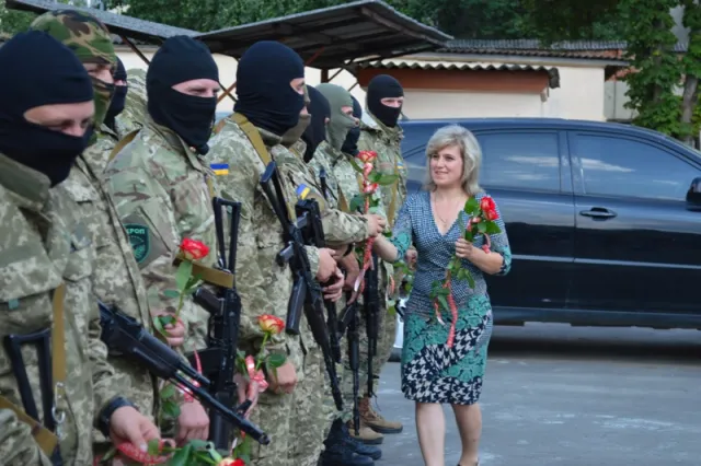 Співробітники СБУ повернулися з зони АТО (фото) — фото 12