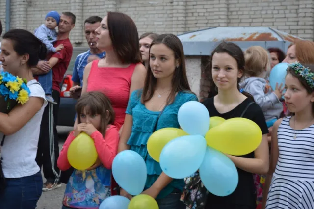 До Франківська з зони АТО повернувся зведений загін прикарпатської міліції (фото) — фото 19