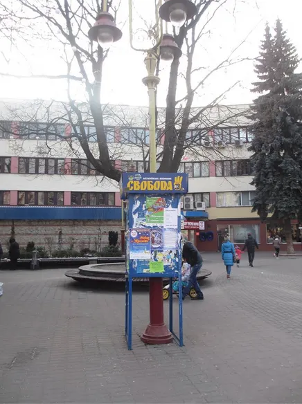 Мешканці Франківська просять очистити Вічевий майдан від надокучливих веломобілів та жахливих партійних інформаційних щитів (фото) — фото 2