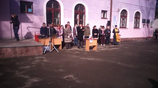 В Франковске открыли аннотационная доску погибшему бойца ДУКу, Дмитрию Ломею — фото 2