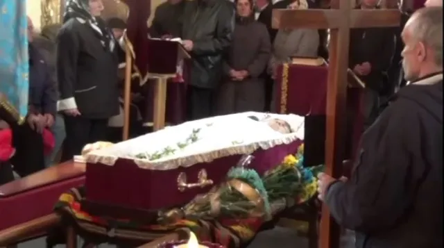 В зоне АТО во время минометного обстрела погиб еще один прикарпатец: 45-летний Михаил Креховецкий. Долинщина попрощались с погибшим бойцом — фото 9