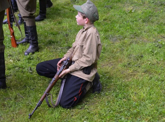 У міському парку провели реконструкція бою чоти УПА проти нацистів — фото 7