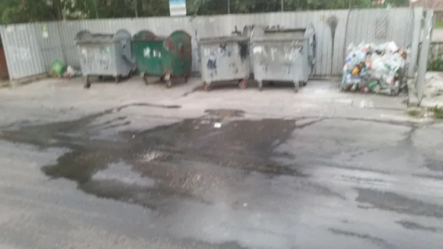 В Франковске жалуются на мусоровоз из которого вытекает масло и вонючий фильтрат — фото 2