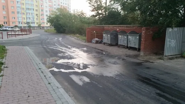 В Франковске жалуются на мусоровоз из которого вытекает масло и вонючий фильтрат — фото 3