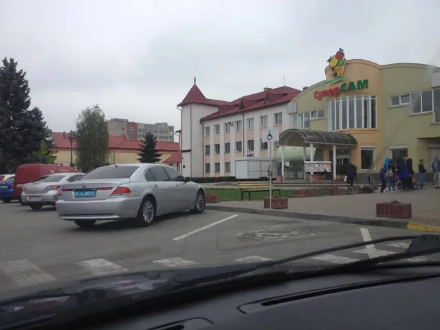В Долине полиция задержала мажора на «BMW», который ездил с поддельными полицейскими номерами — фото 1