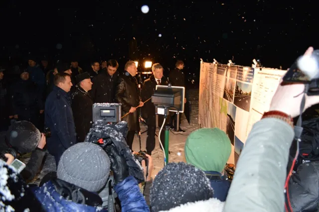 Вчера Ивано-Франковск посетил Петр Порошенко. Он оценил качество ремонтных работ дорог государственного значения в области — фото 11