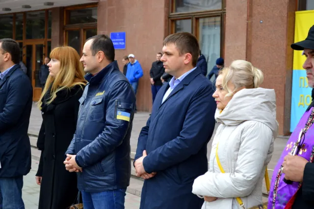 В Ивано-Франковске выступили против режима олигархов, повышенных тарифов и репрессий — фото 11